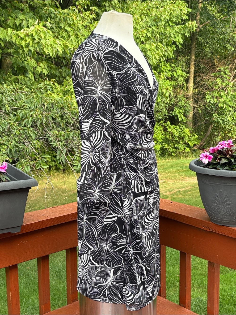 NWOT Anne Klein Stretchy Dress - Picture 4 of 10